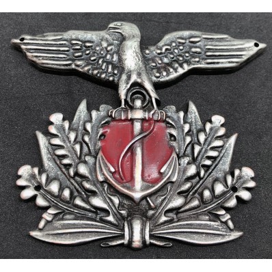 Mützenabzeichen - RSI Marine (Marine Infanterie)
