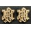 Spallina "SS Leibstandarte Adolf Hitler" (Oro) (coppia)