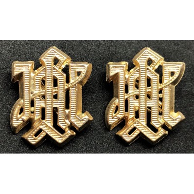 Insignia - SS Leibstandarte Adolf Hitler (Gold) (pair)