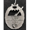 Distintivo Per Combattenti Dei Reparti Di Artiglieria Di Marina "Fec. Otto Placzek Berlin"