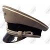 Waffen SS Officers Visor Cap - Stone Grey