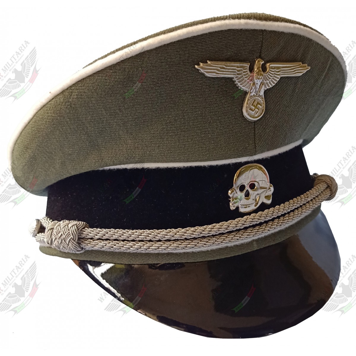 Generals Visor Cap War Militaria