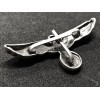 Wehrmacht Eagle Hat Badge (Silver)
