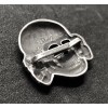 Waffen-SS Totenkopf Skull Badge For Hat (1st Design)