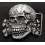 Buckle with Modern Hook - Totenkopf
