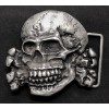 Buckle with Modern Hook - Totenkopf