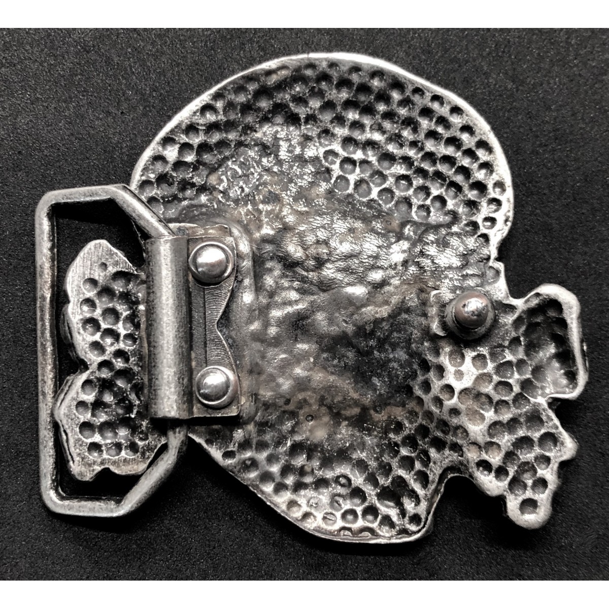 Buckle with Modern Hook - Totenkopf - War Militaria