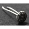 Button for Visor Cap (Silver)