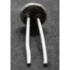 Button for Visor Cap (Silver)