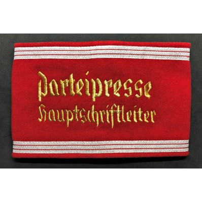 -Armband - NSDAP Party Press Chief Editor