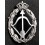Badge for War Actions, interceptor airplane - of RR.AA. (Silver)
