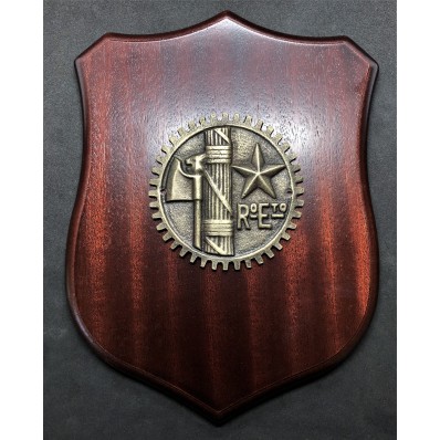 Wappenschild - Faschistischer Motorrad/LKW Plakette der königlichen Armee