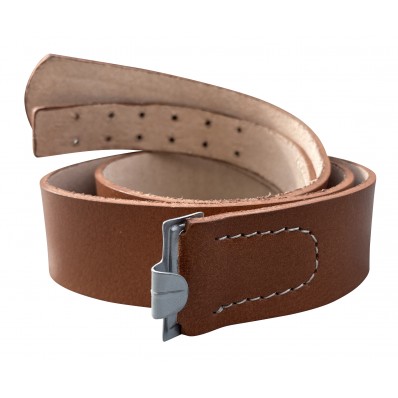 Cinturone in Pelle Marrone