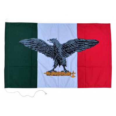 Bandiera - Repubblica Sociale Italiana RSI (Cotone Spesso)