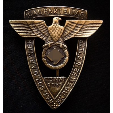 Badge 1931 Gauparteitag Wien, Hitler Bewegung