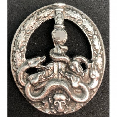 Anti-Partisan Guerrilla Warfare Badge (Hollow version, silver)