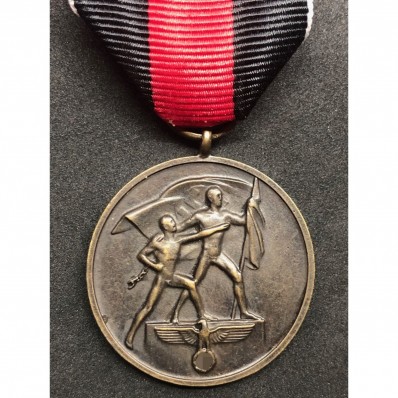 Sudetenland Medal 1 Octobre 1938