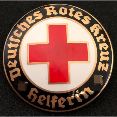 DRK Helferin Pin Badge
