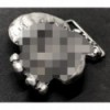 Schnalle Mit Modernem Haken - Totenkopf