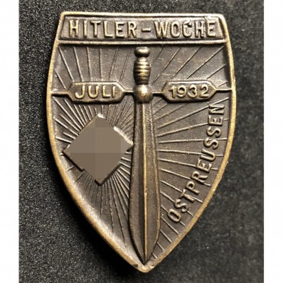East-Prussian Hitler's Week Badge
