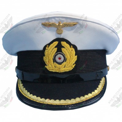 Kriegsmarine U-Boot Junior-Offiziere Schirmmütze