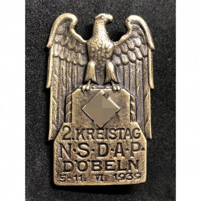 Distintivo NSDAP del Consiglio di Döbeln 1939