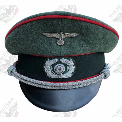 Officers Visor Cap - Heer Artillery