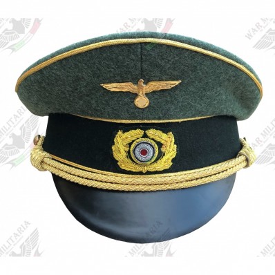Heer Generals Visor Cap - Embroidered