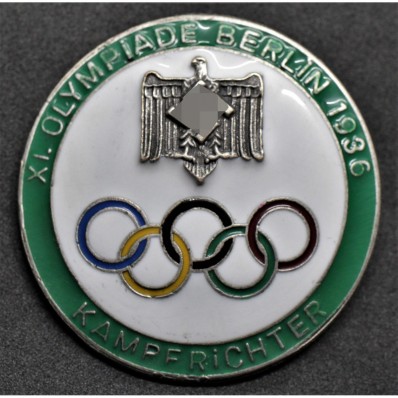 Distintivo da Giudice delle Olimpiadi di Berlino del 1936 (Verde)