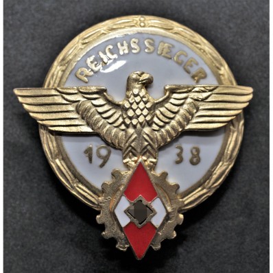 Badge for the Winner in the Reichsberufswettkampf 1938