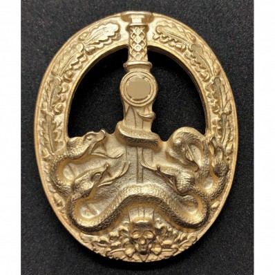 Distintivo Per La Repressione Della Guerriglia Partigiana (Oro)