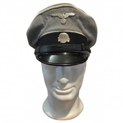 Waffen SS EM/NCO Visor Cap