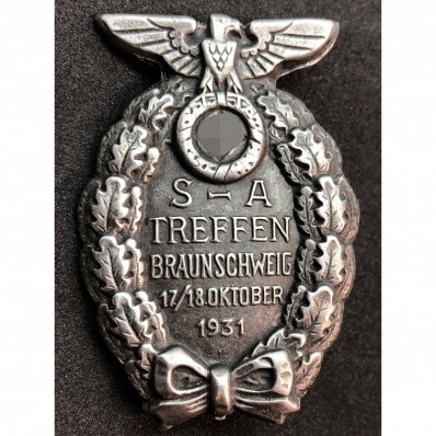 Brunswick Rally Badge (Silver)