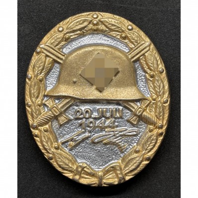 Wound Badge Of 20 July 1944 (Gold)