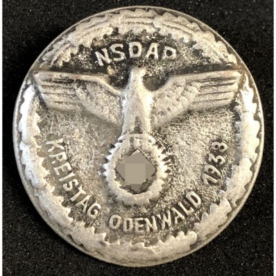 Badge Kreistag Odenwald 1938