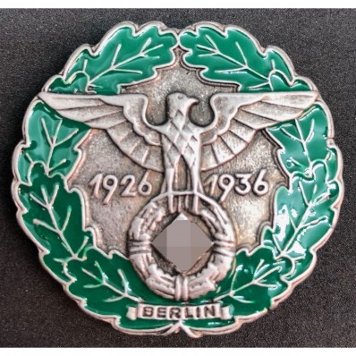 Badge Gau-Traditionsabzeichen Berlin 1936 (Silver)