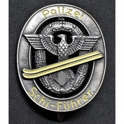Polizei Schi-Führer Badge