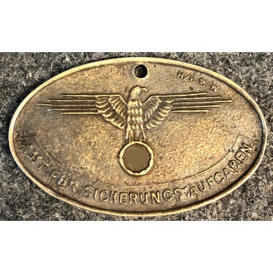 Erkennungsmarke Der Danzig Sicherheitsbüro