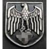 Heer Tropical (Pith) Helmet Insignia (Eagle)