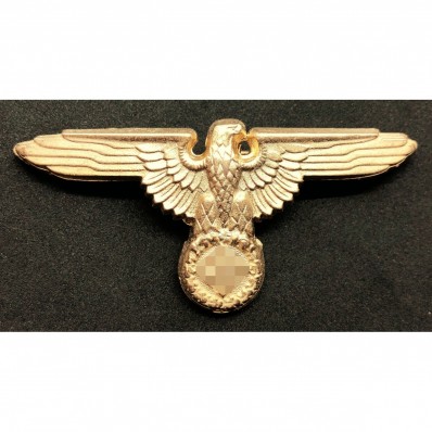 SS Eagle Hat Badge (Gold)