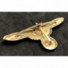 SS Eagle Hat Badge (Gold)