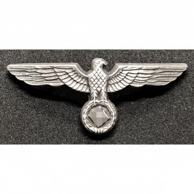 Wehrmacht Eagle Hat Badge (Silver)