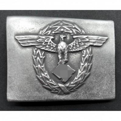 Buckle with Modern Hook - Polizei