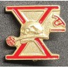 Propaganda pin of the Xª Flottiglia MAS