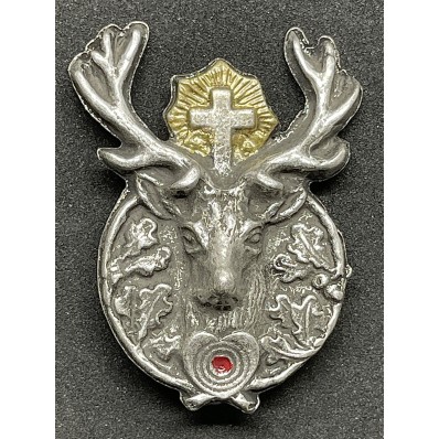 Fregio da Cappello dell'Associazione Caccia Tedesca (DJV)