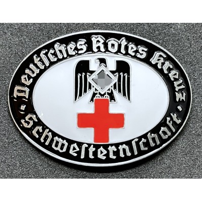 Nurse Badge - Deutsche Rotes Kreuz Schwesternschaft (oval version)