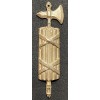 Fregio da Cappello delle Brigate Nere (Primo tipo)
