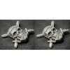 Collar Tabs Badges - Arditi RSI (Couple)