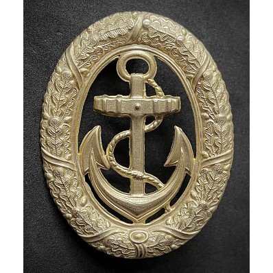 Kriegsmarine Officer of the Watch Chest Badge (Double slot hooking)