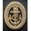 Kriegsmarine Officer of the Watch Chest Badge (Single pin hooking)
